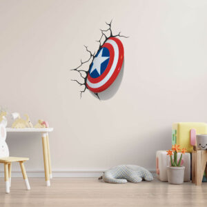מדבקת קיר קפטן אמריקה